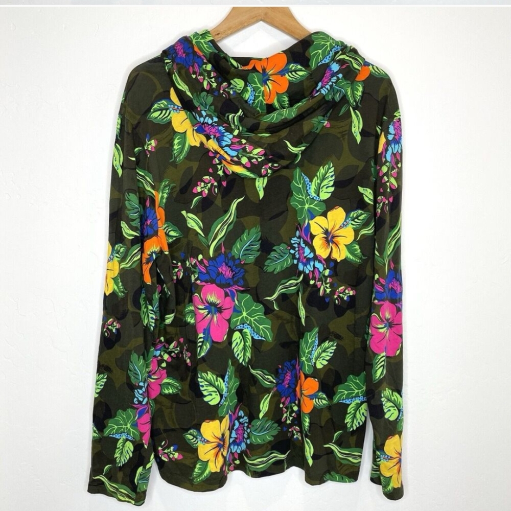 Polo by Ralph Lauren Floral Camouflage Women's Hoodie - Picture 7 of 10